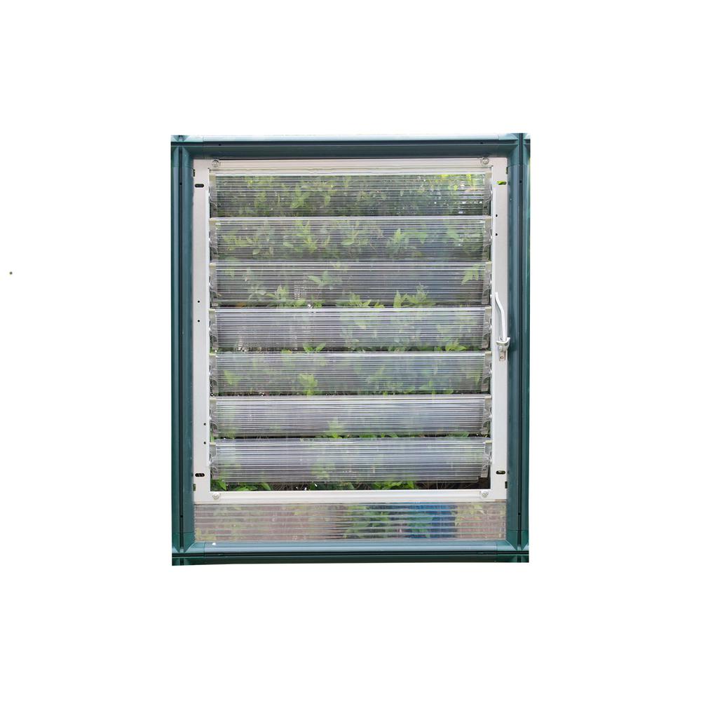 Side Louver Window for Prestige, Grand/Hobby Gardener and EcoGrow Greenhouses. Picture 1