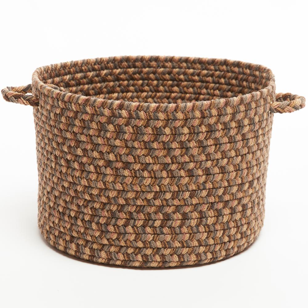Camden Shades of Brown 14" x 10" Basket. Picture 1