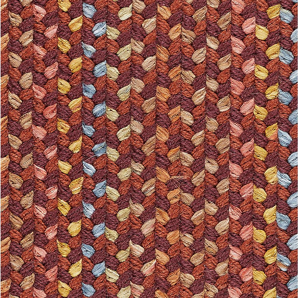 Woodstock Maroon Multicolor 2X3 Rectangle. Picture 2