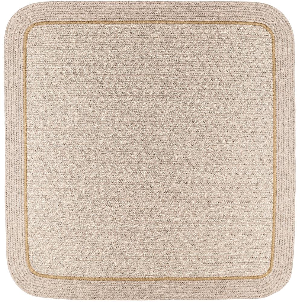 Casual Comfort Sesame Banded 10' Square. Picture 1