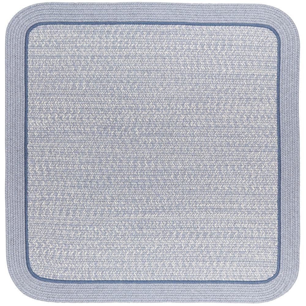 Casual Comfort Sunrise Blue Banded 8' Square. Picture 1