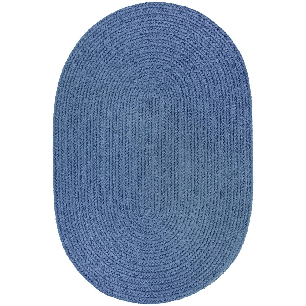 WearEver Marina Blue Poly 2X4 Oval. The main picture.