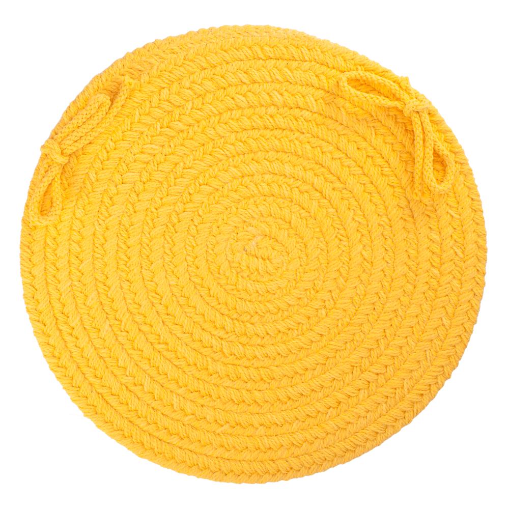 WearEver Daffodil Poly 15" Chair Pad. Picture 1