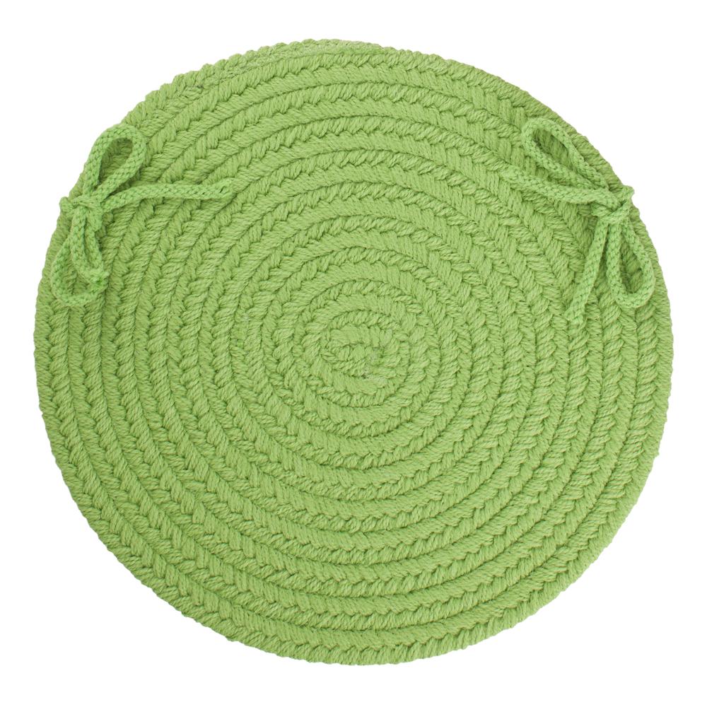 WearEver Key Lime Poly 15" Chair Pad. Picture 1