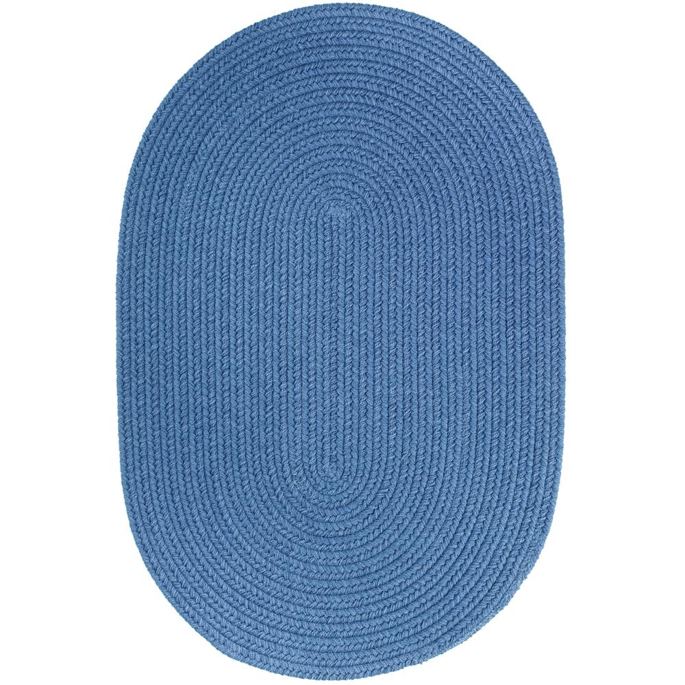 WearEver French Blue Poly 10X13 Oval. Picture 1