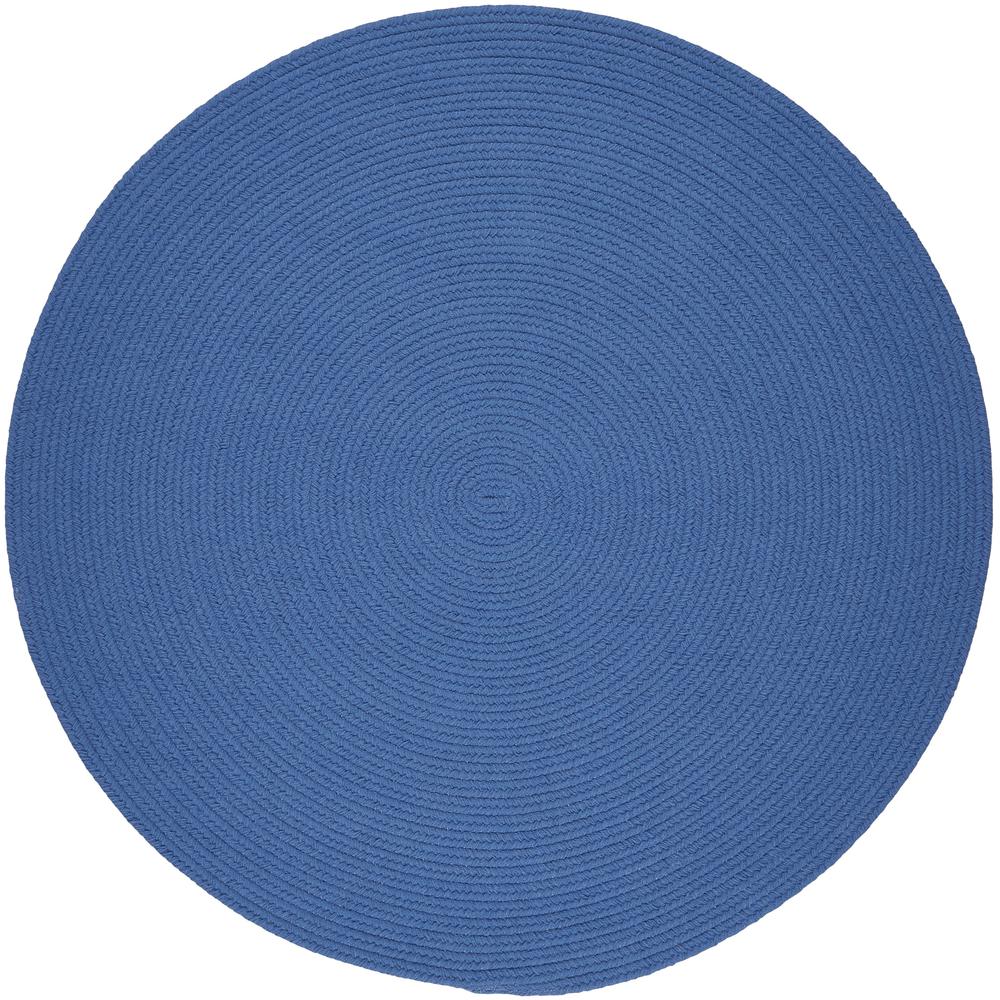 WearEver French Blue Poly 6' Round. Picture 1