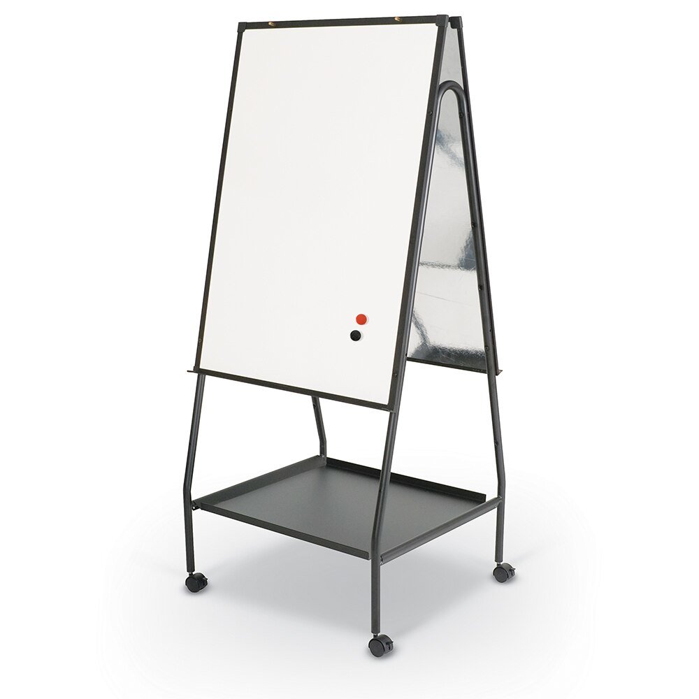 Wheasel Double-Sided Melamine Easel - 28.8" (2.4 ft) W x 41" (3.4 ft) H. Picture 2