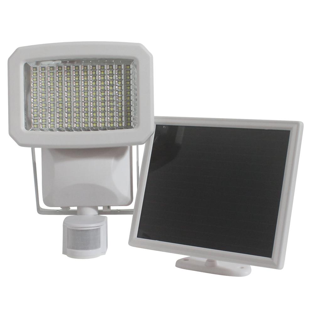 144 LED Triple Head Solar Motion Security Light (2-Pack). Picture 1