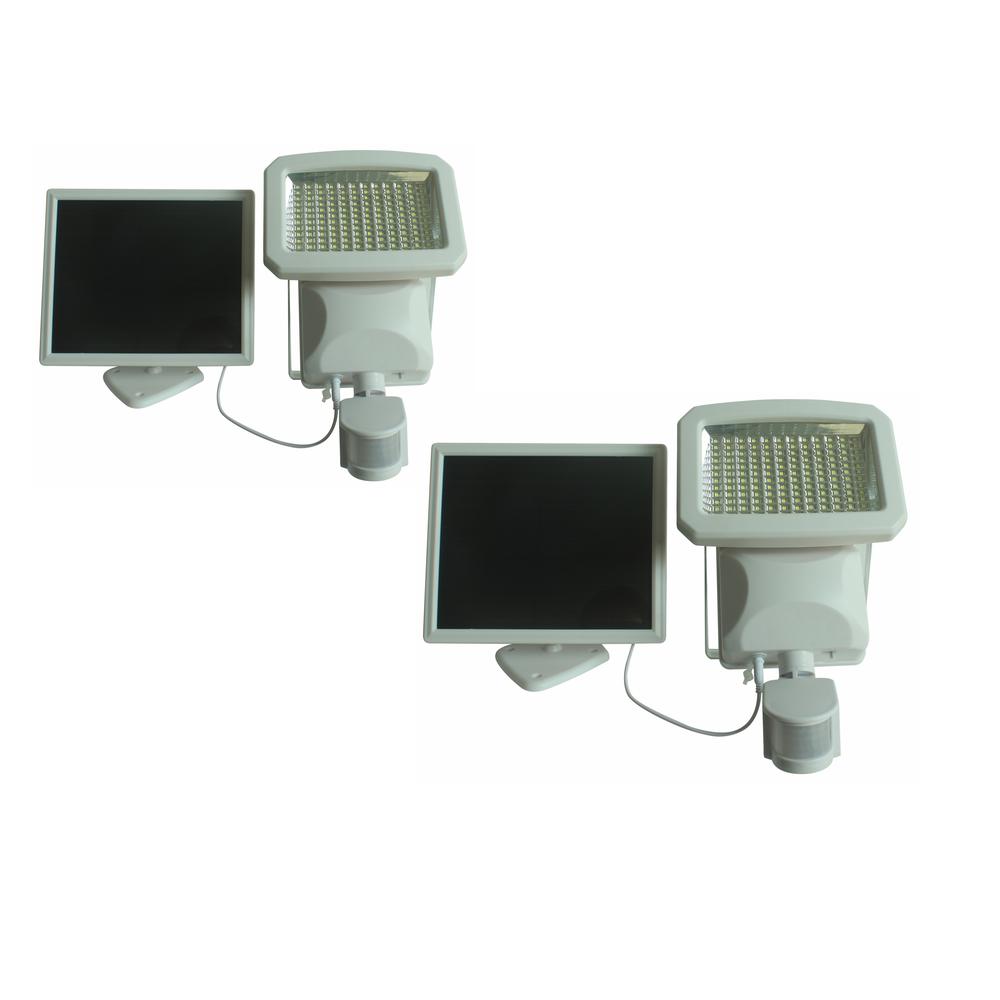 144 LED Triple Head Solar Motion Security Light (2-Pack). Picture 6