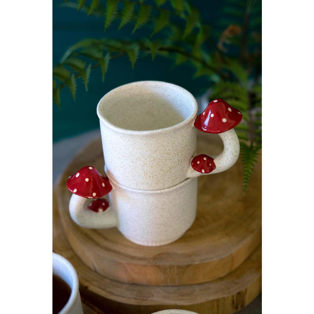 Ceramic Mug - Mushroom. Picture 3