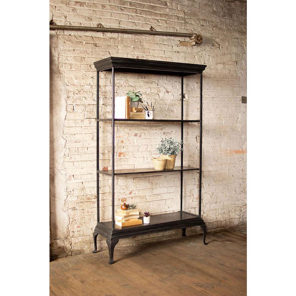 Tall Metal Shelving Unit. Picture 3