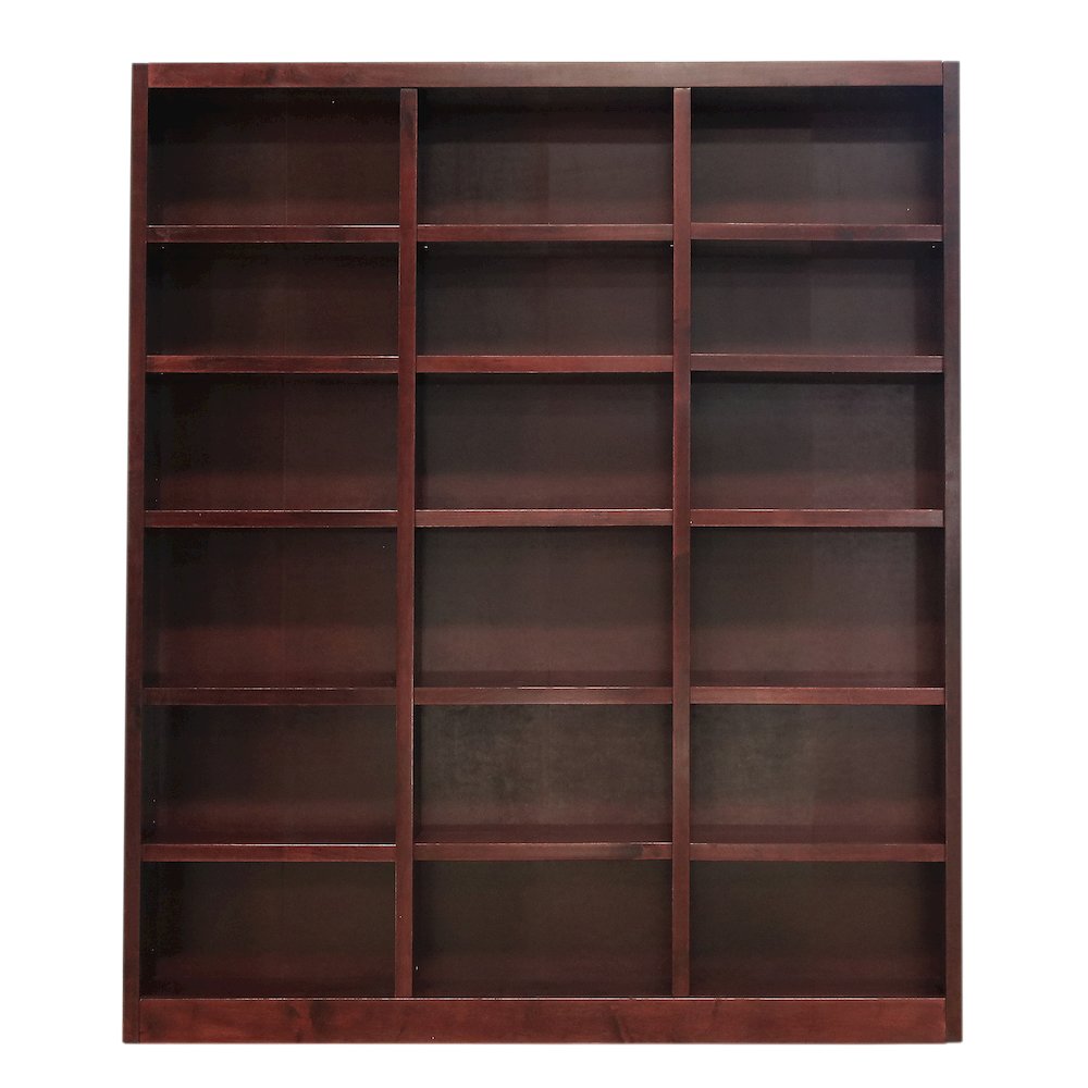 Concepts in Wood 72 x 84 Wall Storage Unit, Cherry Finish. Picture 1