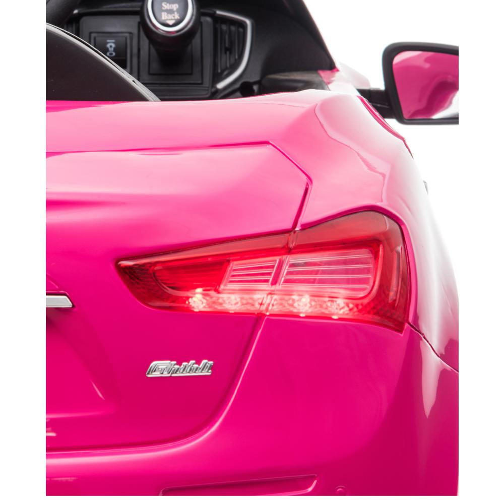 Maserati Ghibli 12V Pink. Picture 8