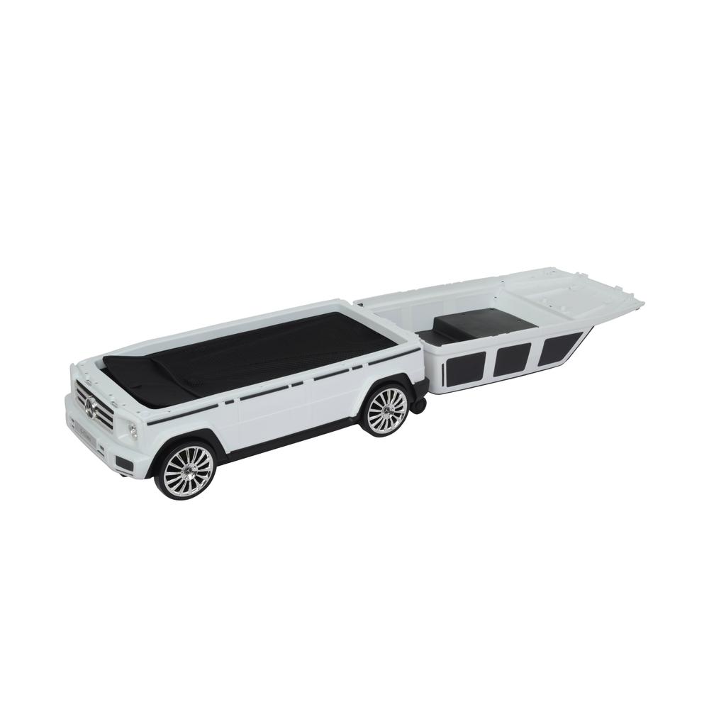 Mercedes G Class Suitcase - White. Picture 4