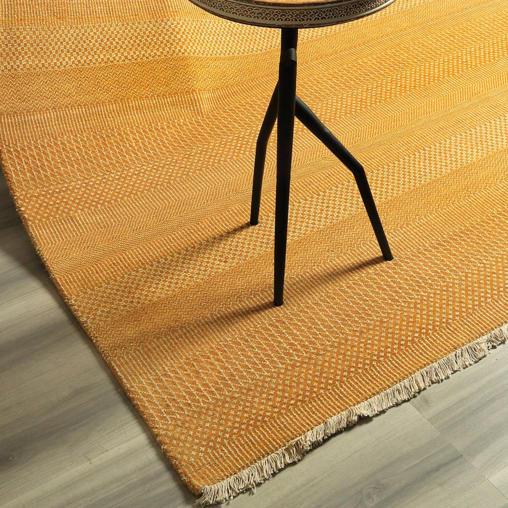 Wilton Grass  Gold / Ivory Carpet-8X10. Picture 2