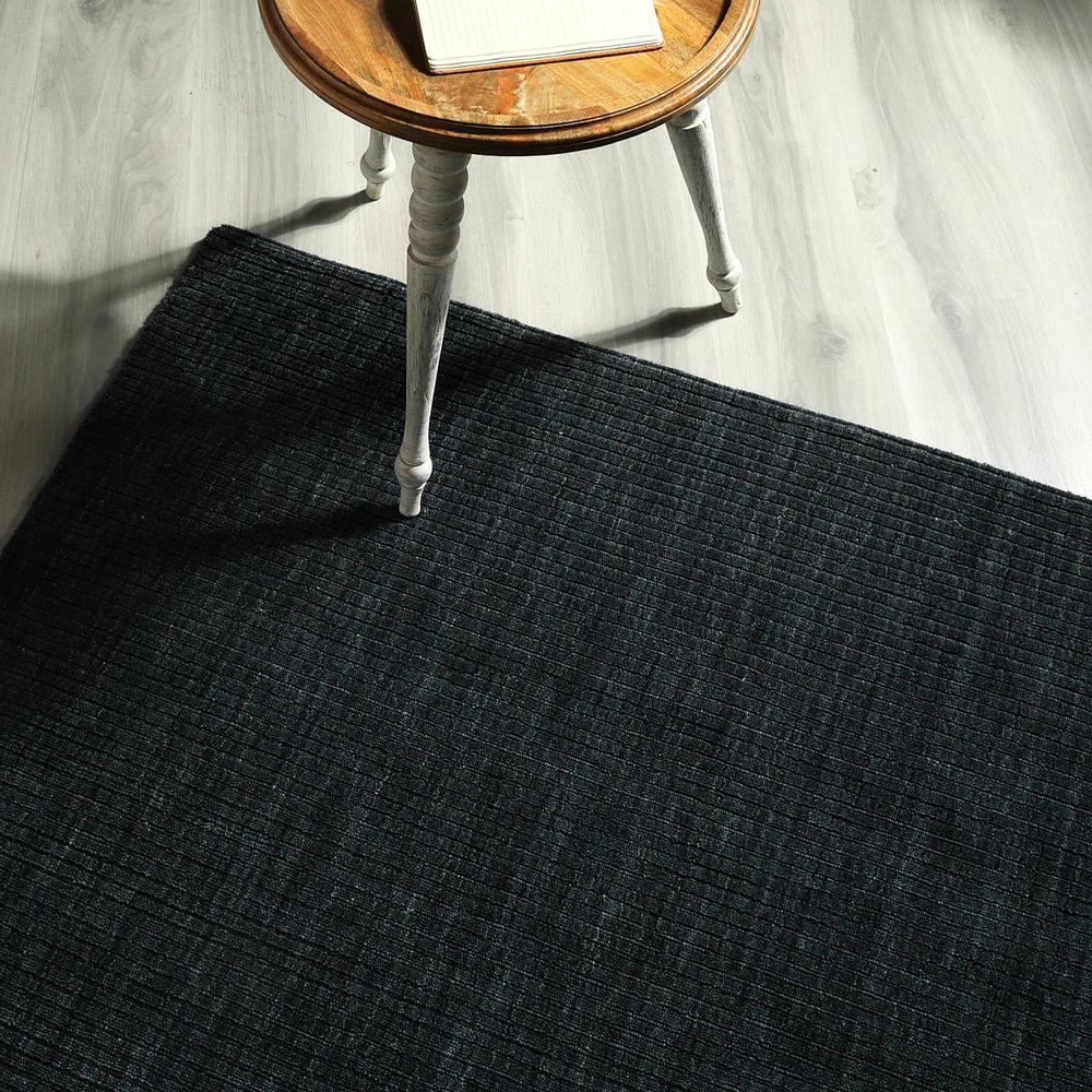 Loom Pacific  Dark Teal Carpet-5X8. Picture 2