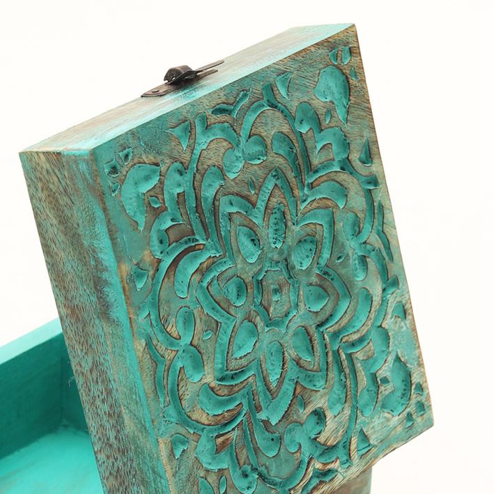 Wooden Box - Green. Picture 2