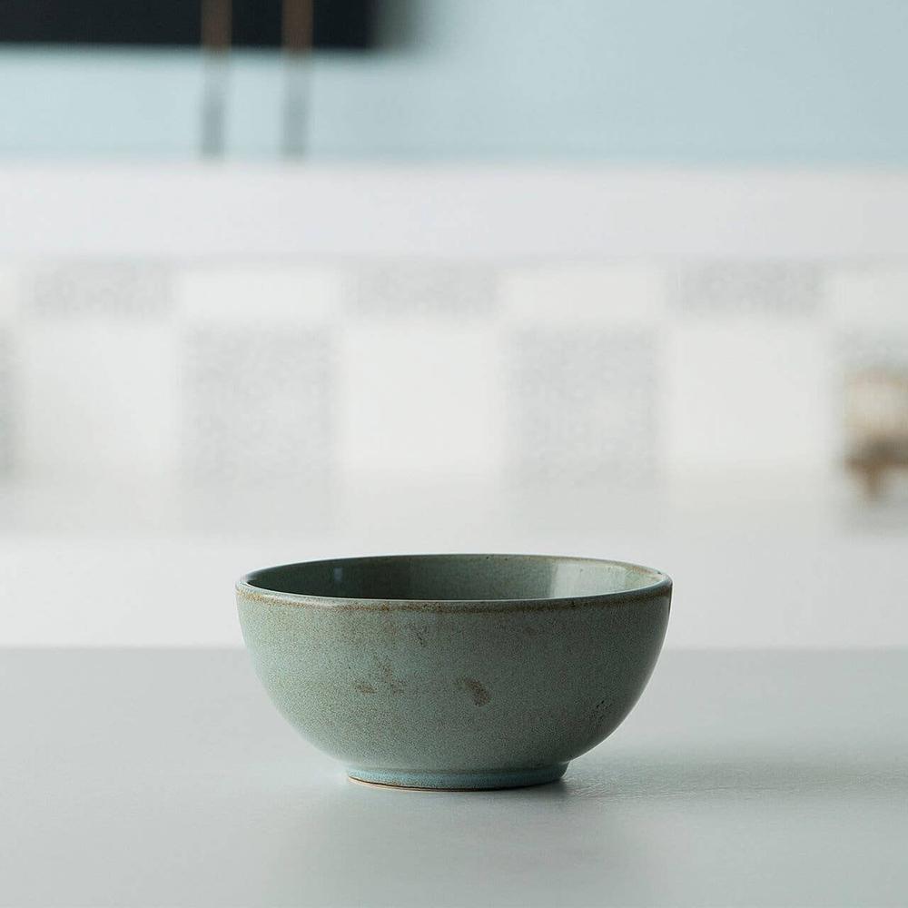 Aqua Rustic Ceramic Soup Bowl / 600 Ml. Picture 3
