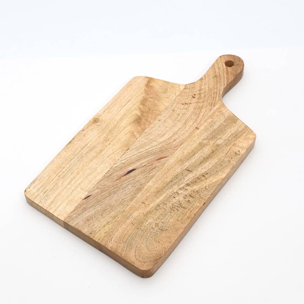 India.Curated. Handmade Wooden Cutting Board / Natural - Mango