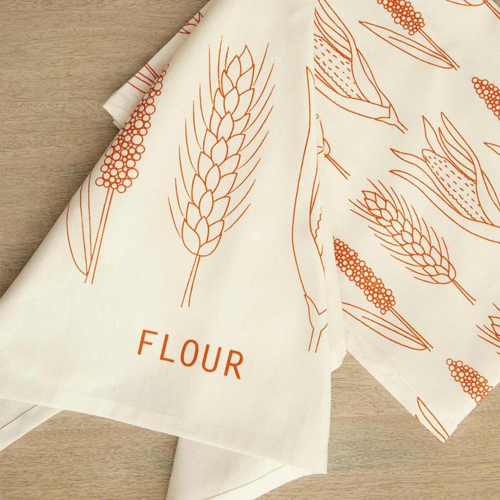 Flour Dish Towel / Cotton / Set Of 2 Pcs. Picture 1