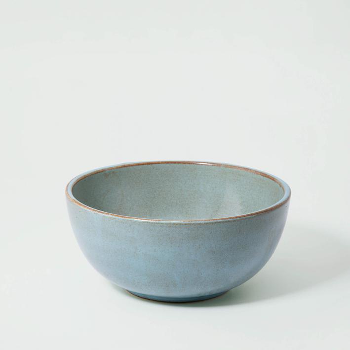 Aqua Rustic Ceramic Serving Bowl - Small / 1500 Ml. Picture 1