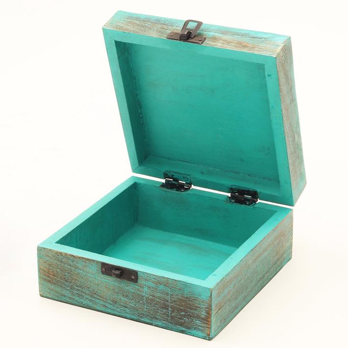 Wooden Box - Green. Picture 3