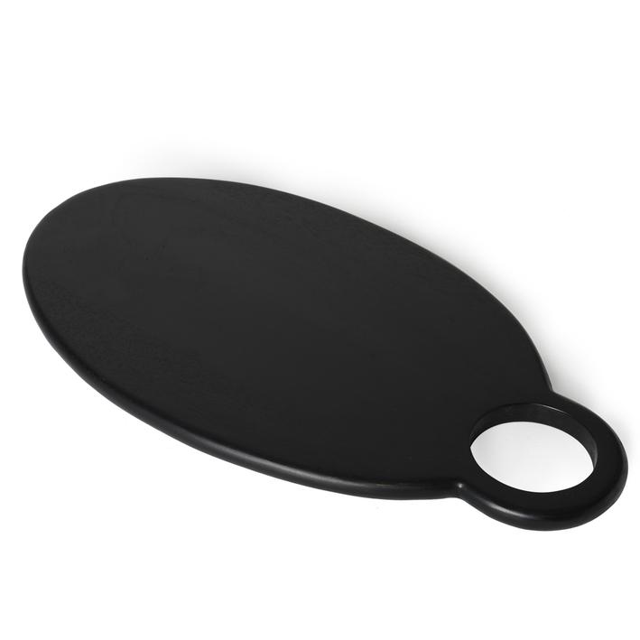 Midnight Mango Wooden Cheeseboard (Oval). Picture 1