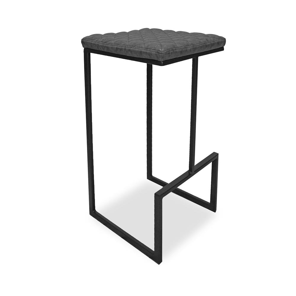 Brava Barstool Charcoal, Set of 2. Picture 2