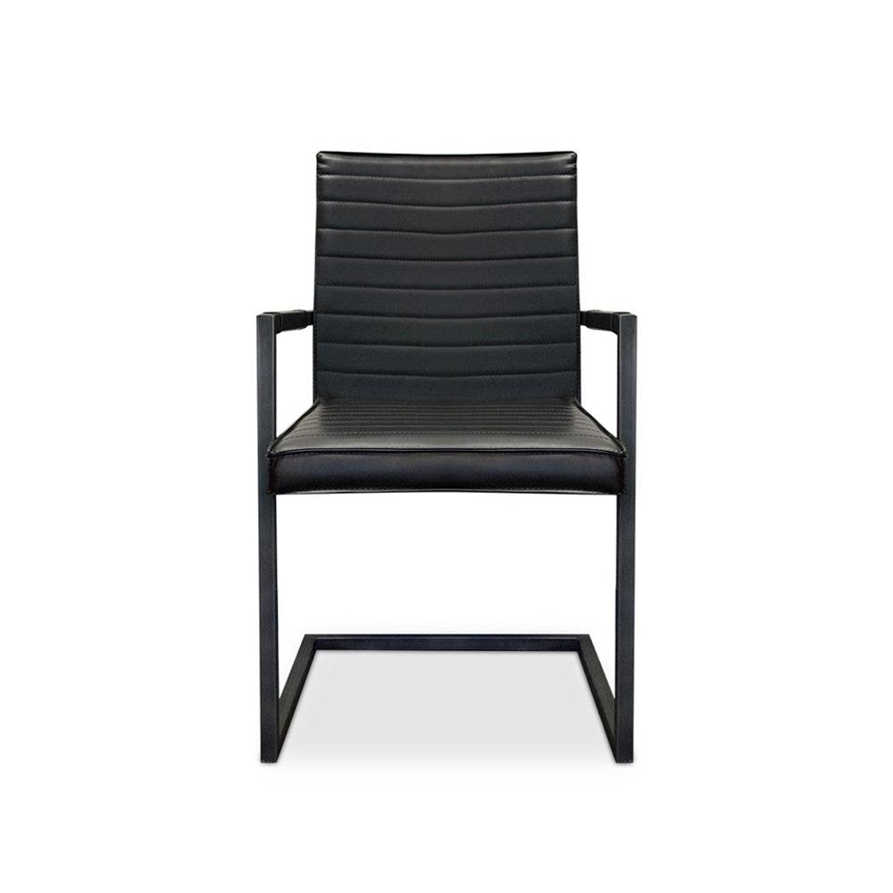 Drake Arm Dining Chair - Black (2 PER BOX). Picture 1