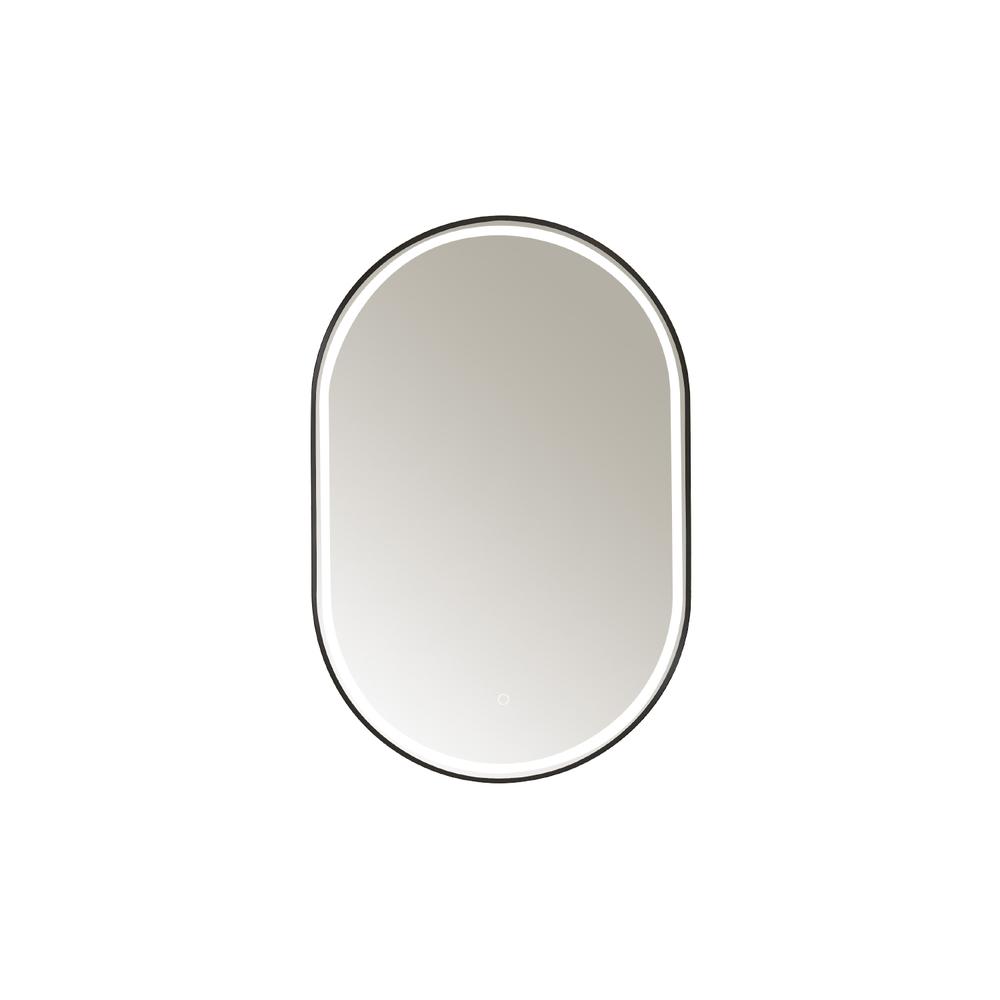 24'' Oval LED Lighted Accent Bathroom/Vanity Wall Mirror. Picture 1