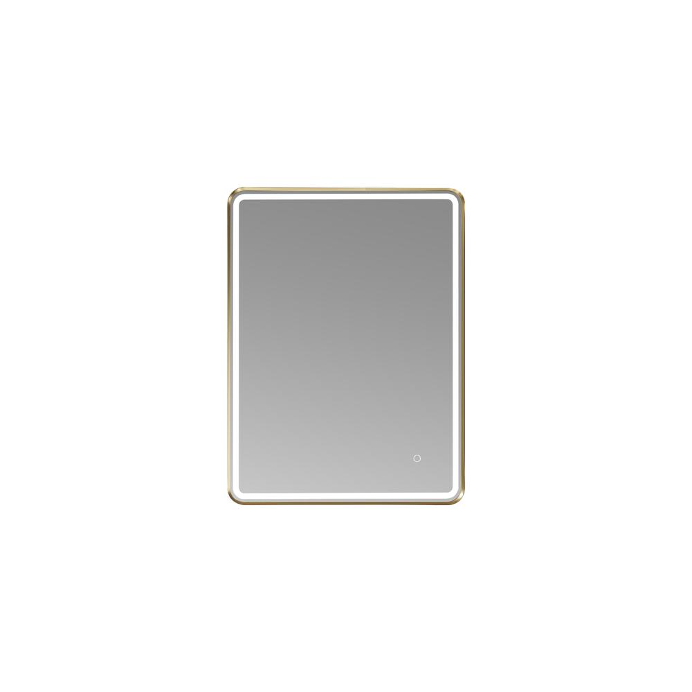24'' Rectangle LED Lighted Accent Bathroom/Vanity Wall Mirror. Picture 1