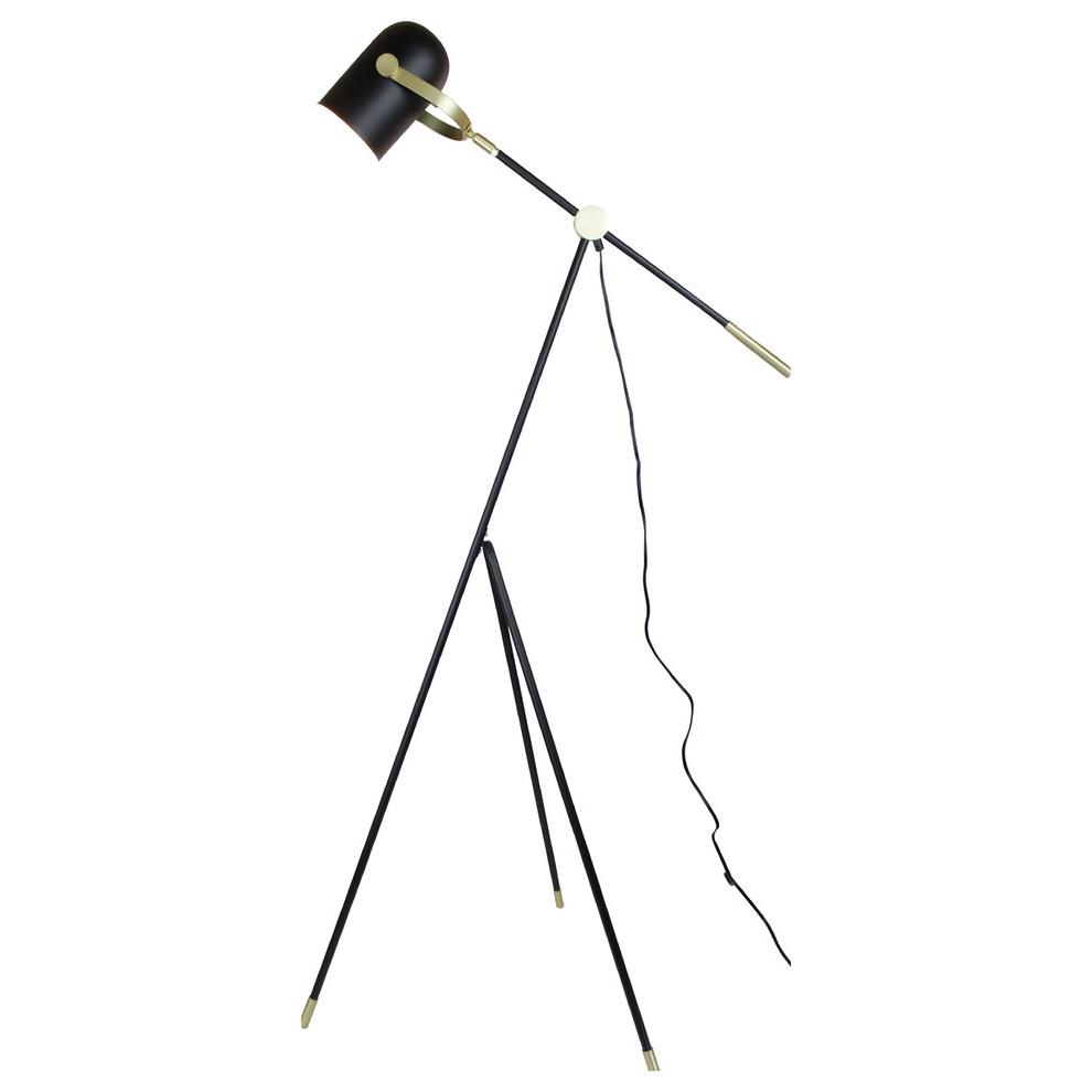 Industrial Theatrical 1-light Tripod Floor Lamp. Picture 1