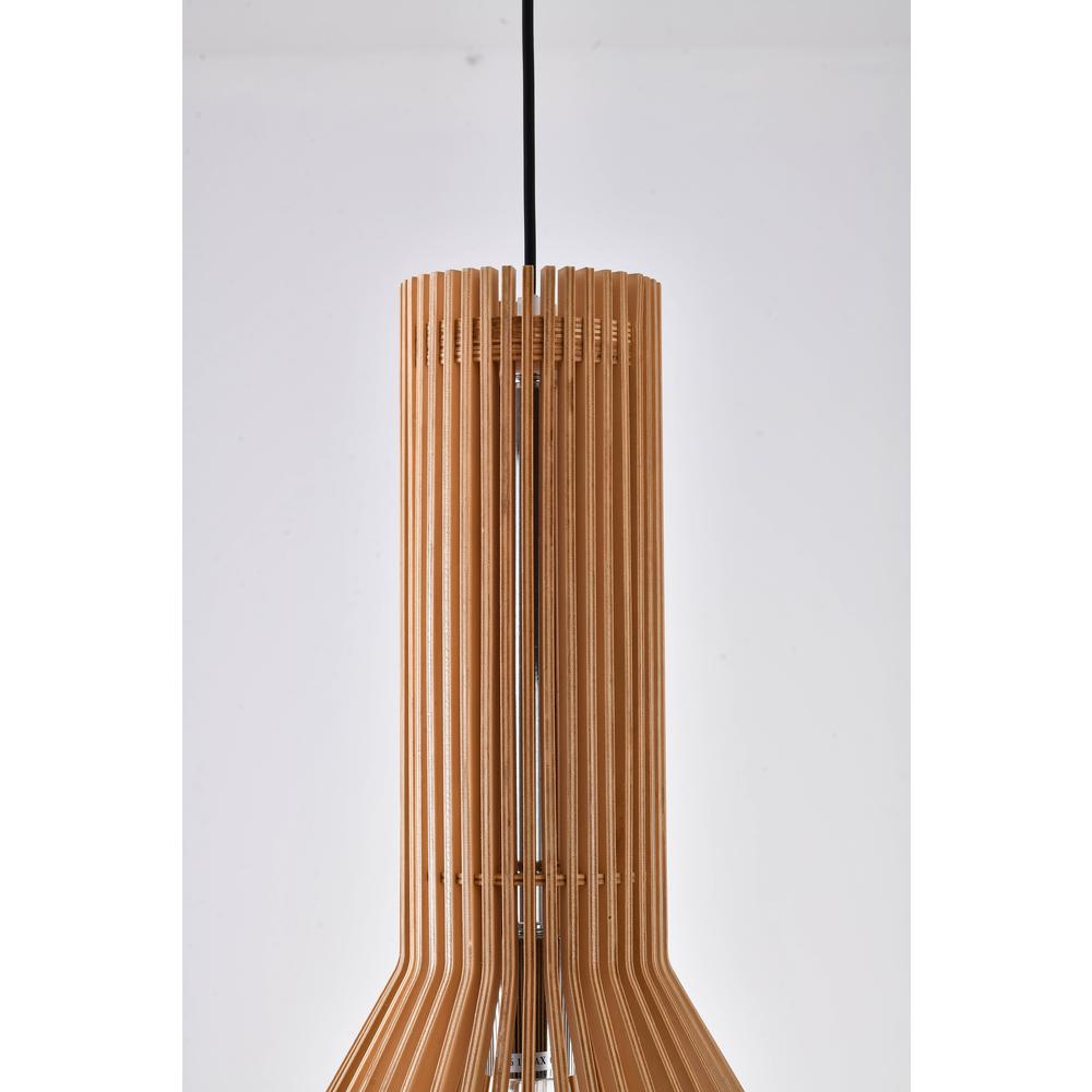 Single Pendant Lighting Wood Wood. Picture 5