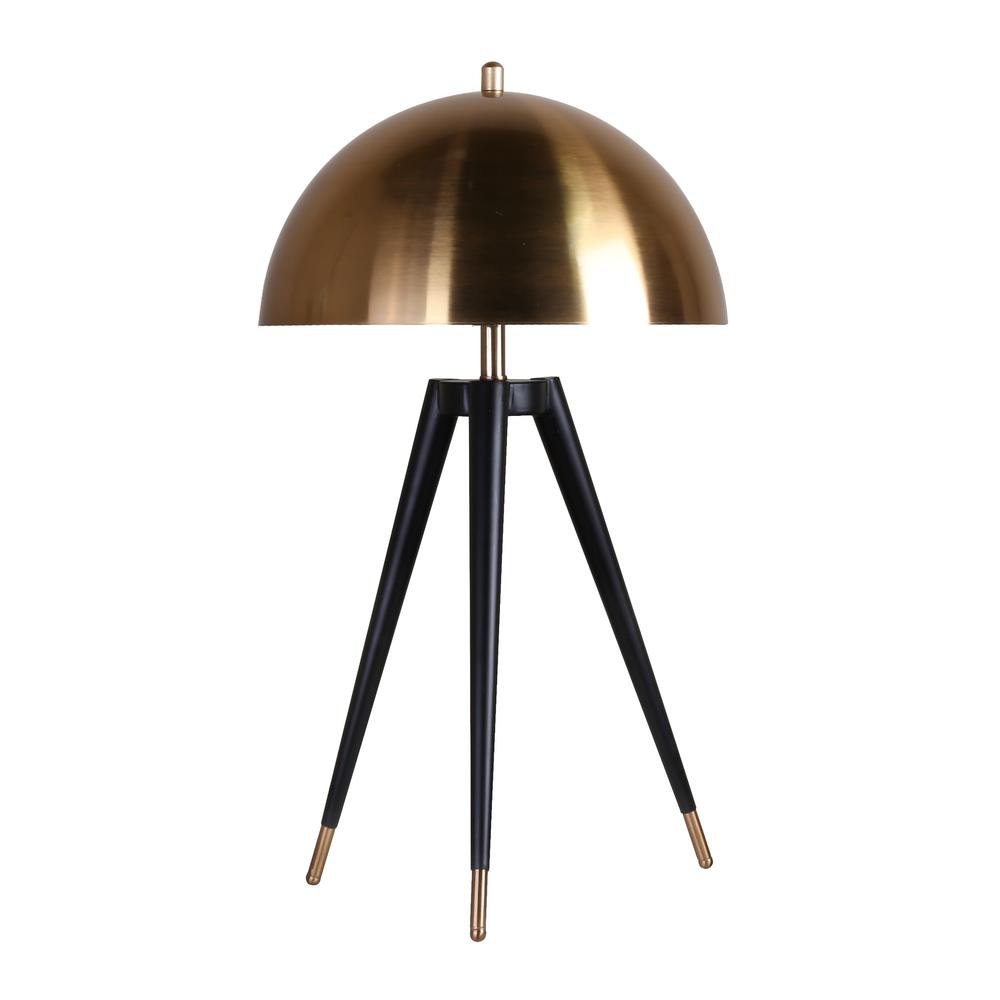 Table Lamp Gold Metal. Picture 1