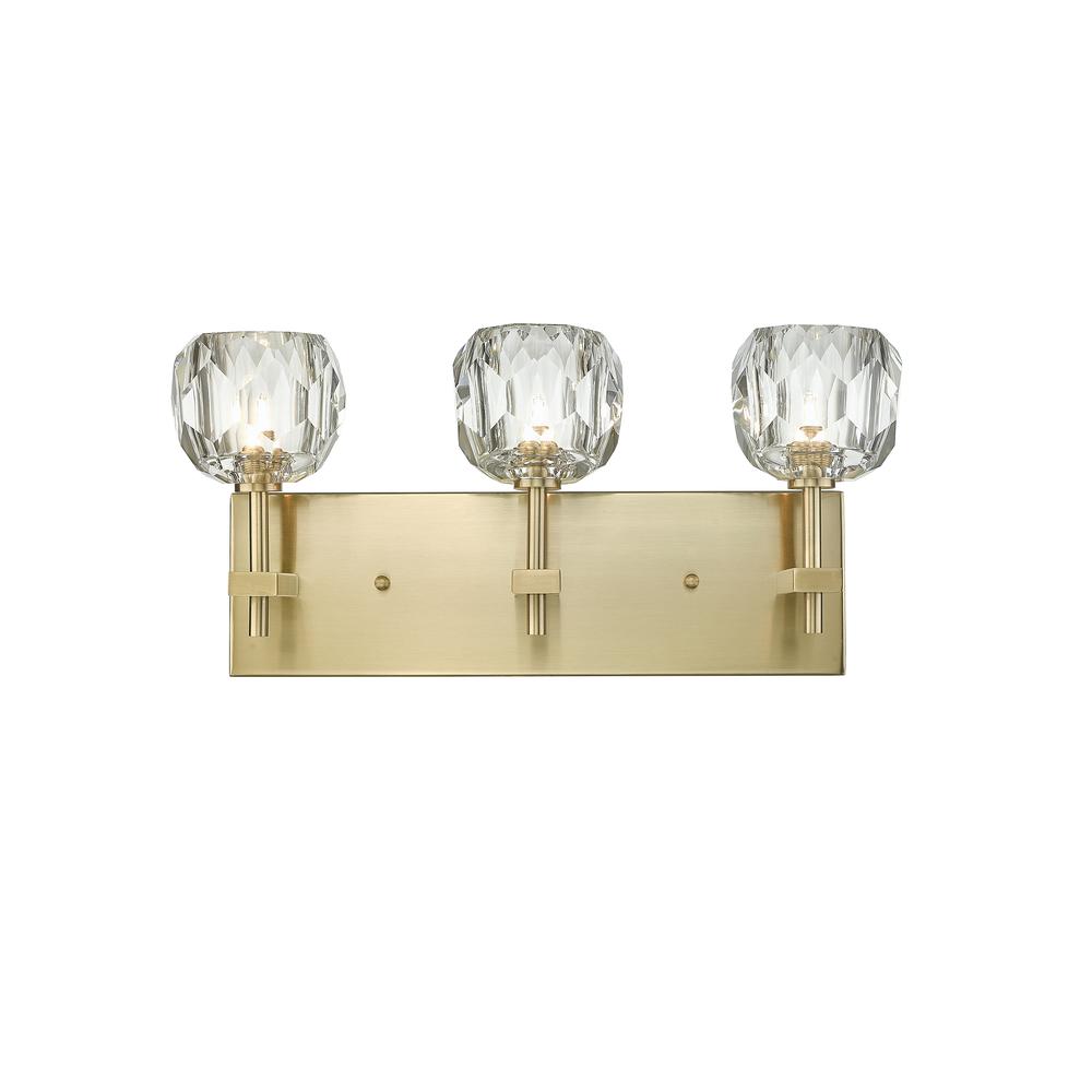 Wall Sconce Gold Metal & Crystal. Picture 3