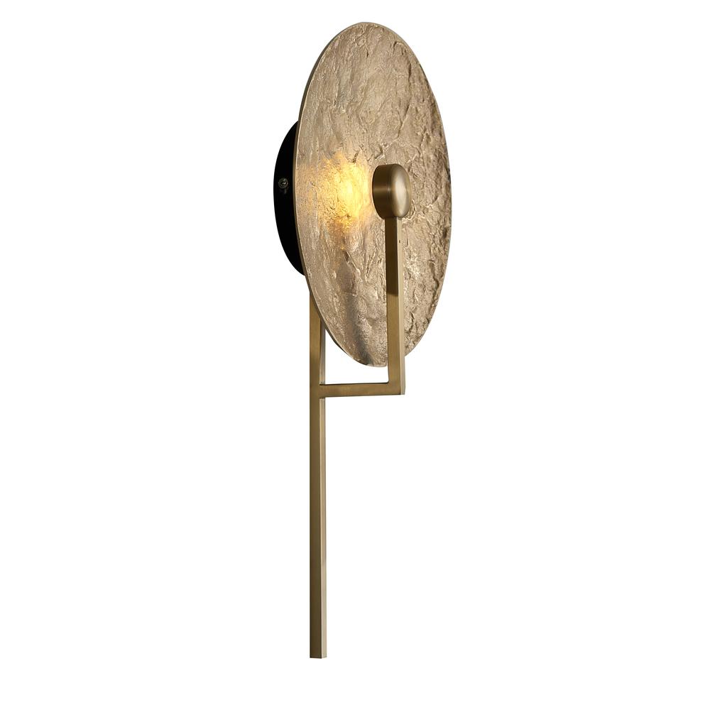 LED Wall Sconce Brass Stainless Steel. Picture 2