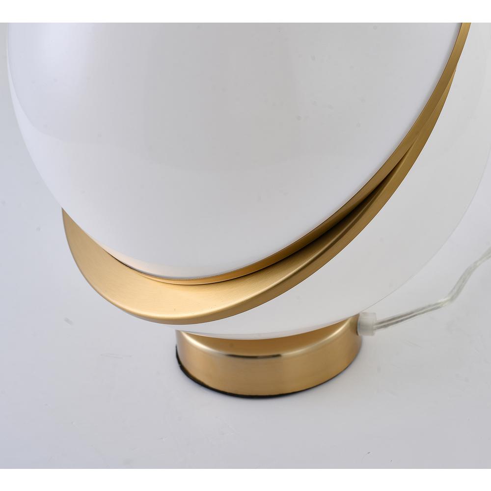Table Lamp Gold Metal & Acrylic. Picture 4