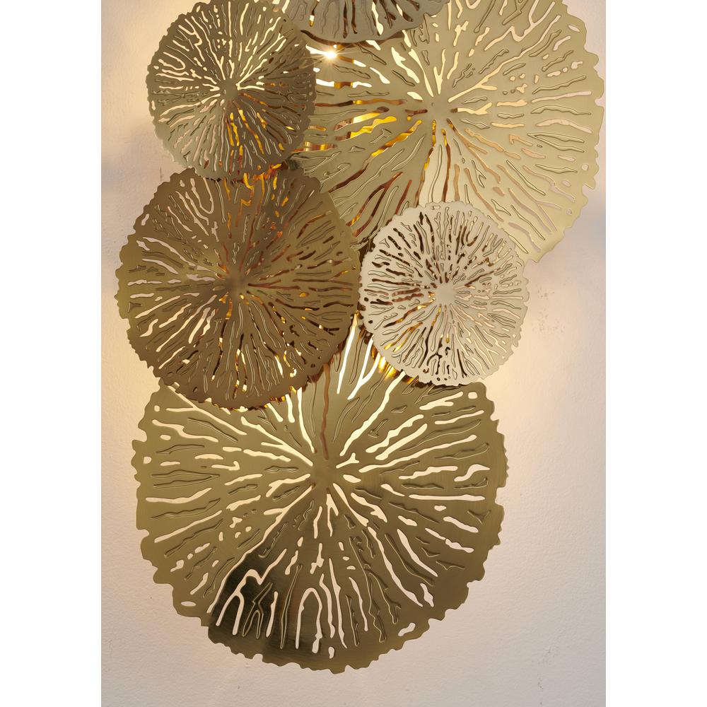 Wall Sconce Gold Metal. Picture 3