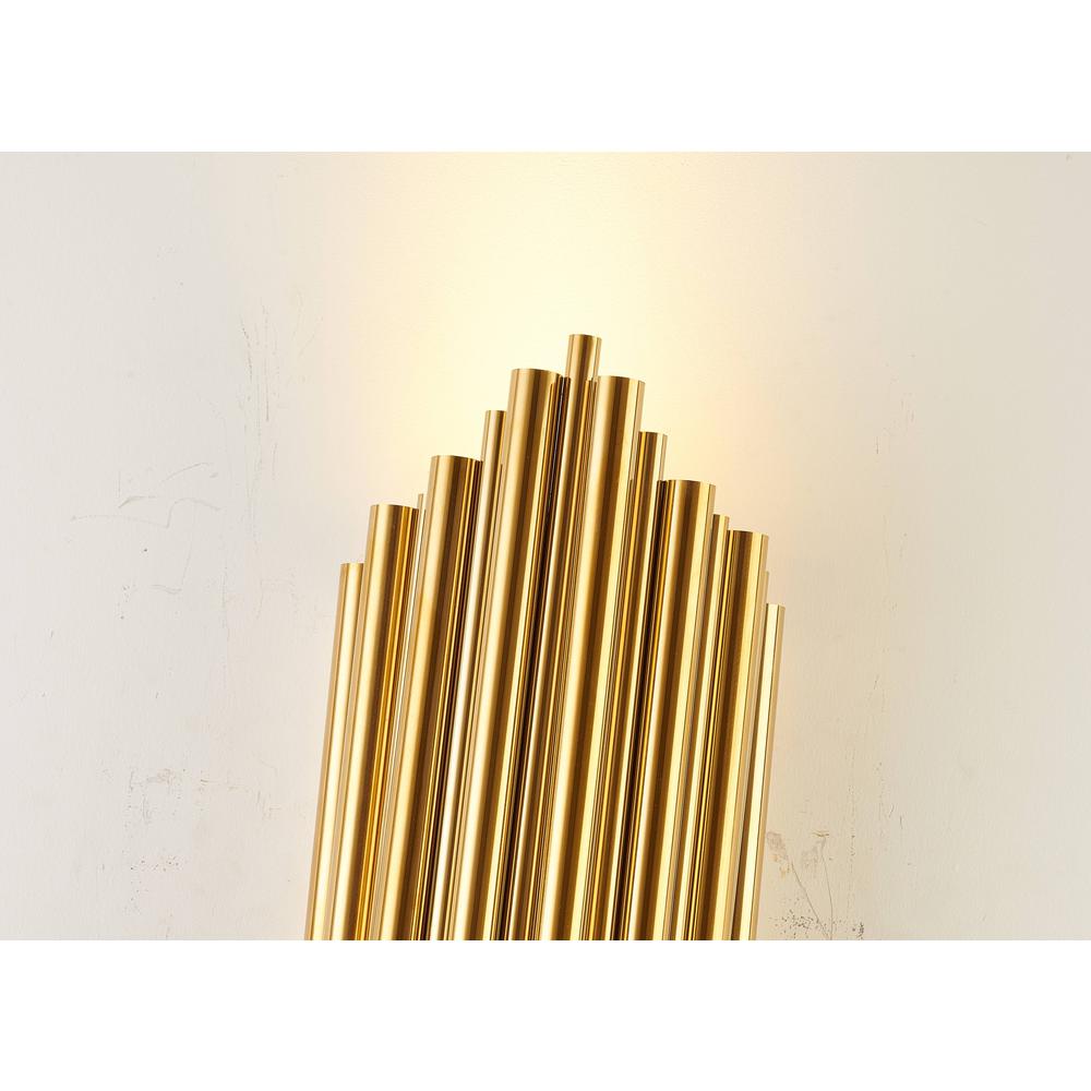 Wall Sconce Gold Stainless Steel. Picture 4