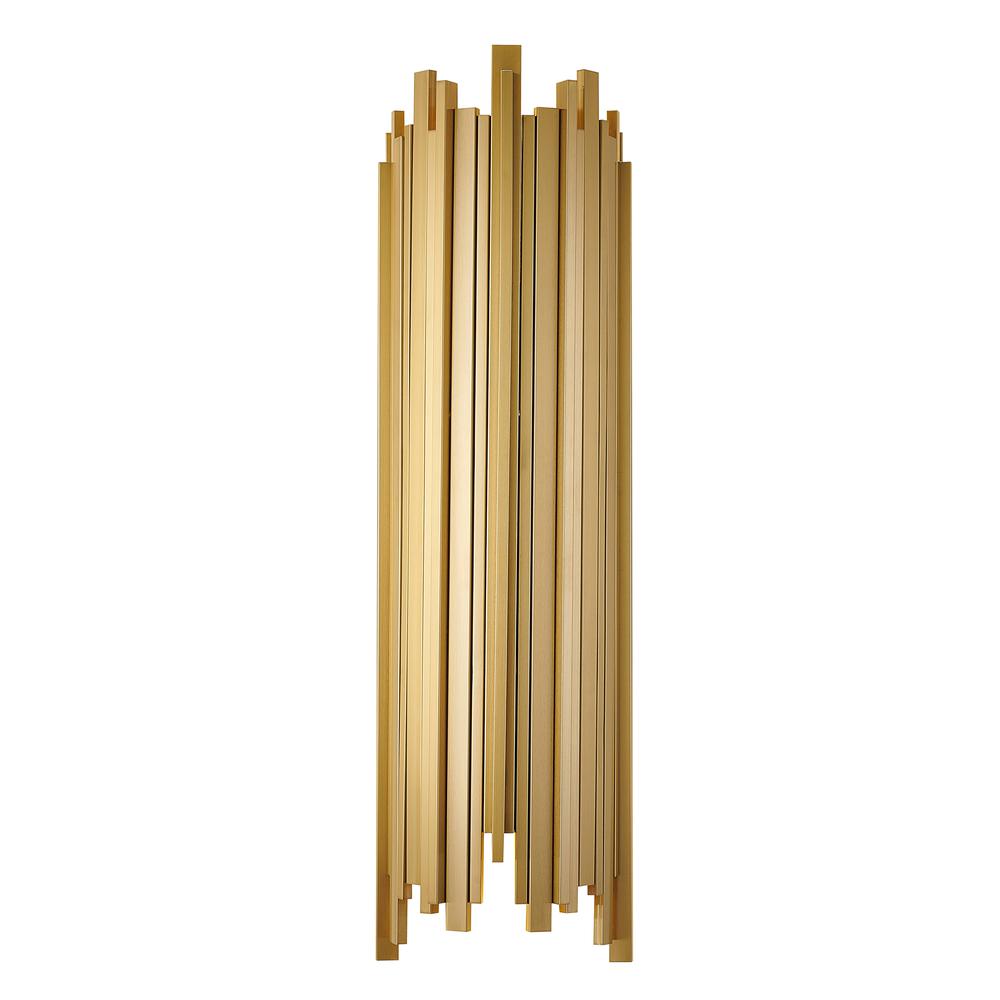 Wall Sconce Gold Stainless Steel. Picture 1