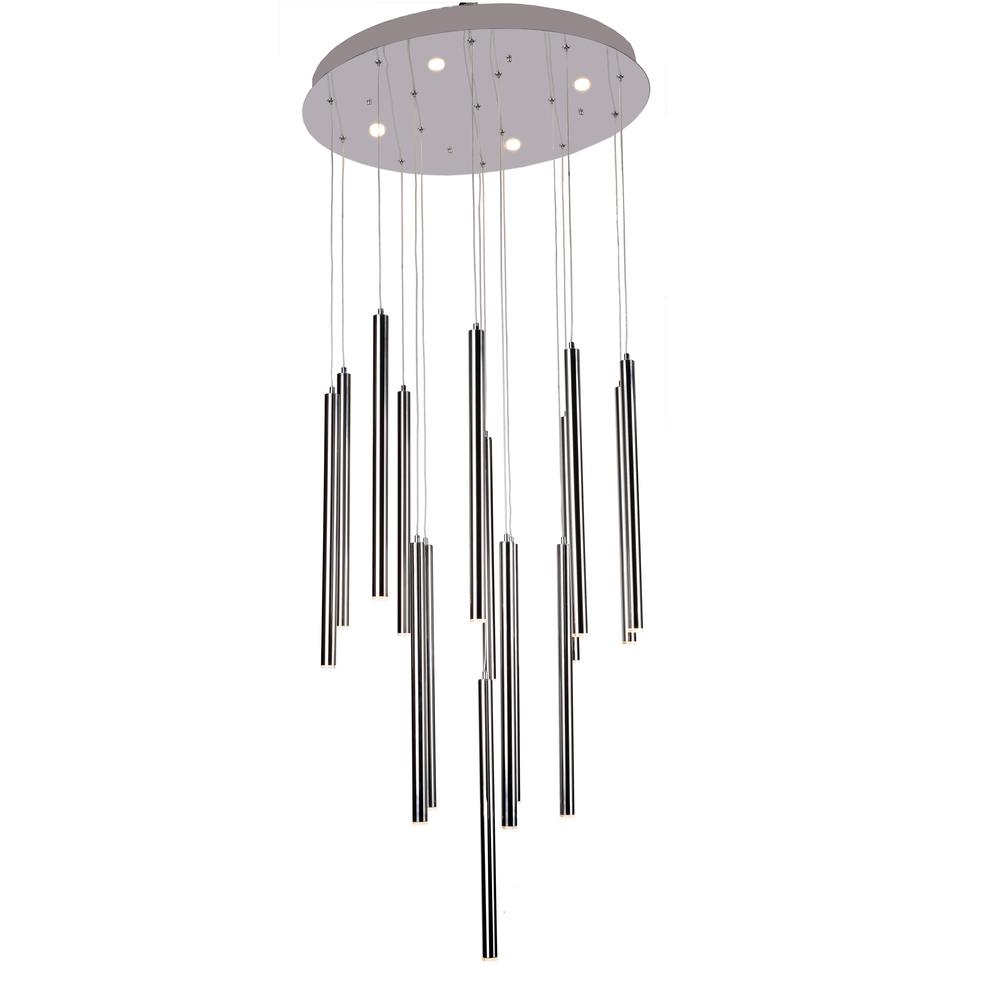 Chandelier Chrome Stainless Steel. Picture 1