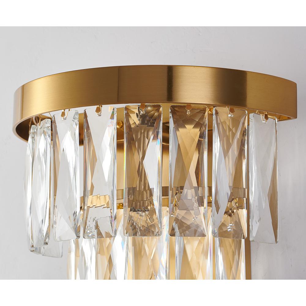 Wall Sconce Gold Metal & Crystal. Picture 4