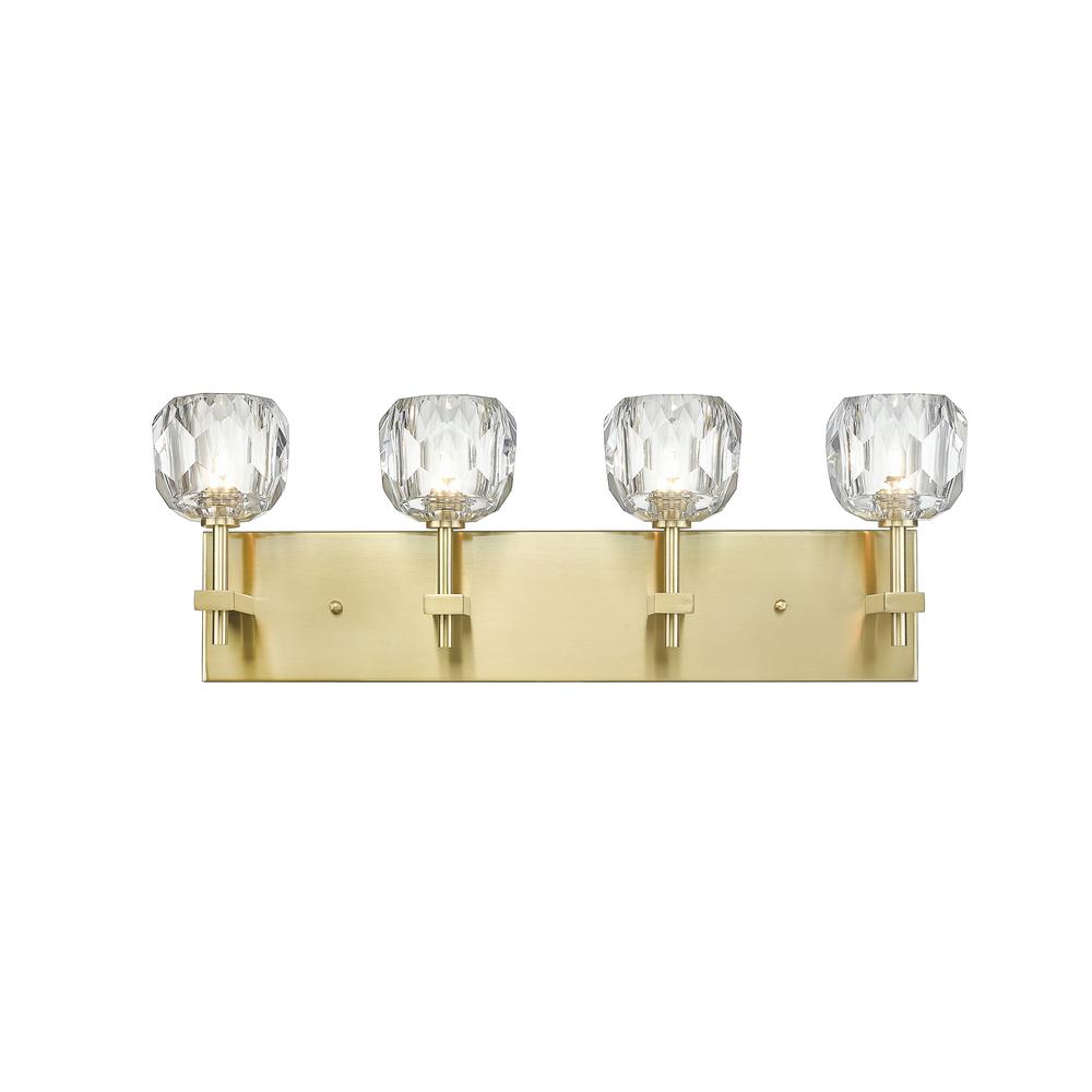 Wall Sconce Gold Metal & Crystal. Picture 1