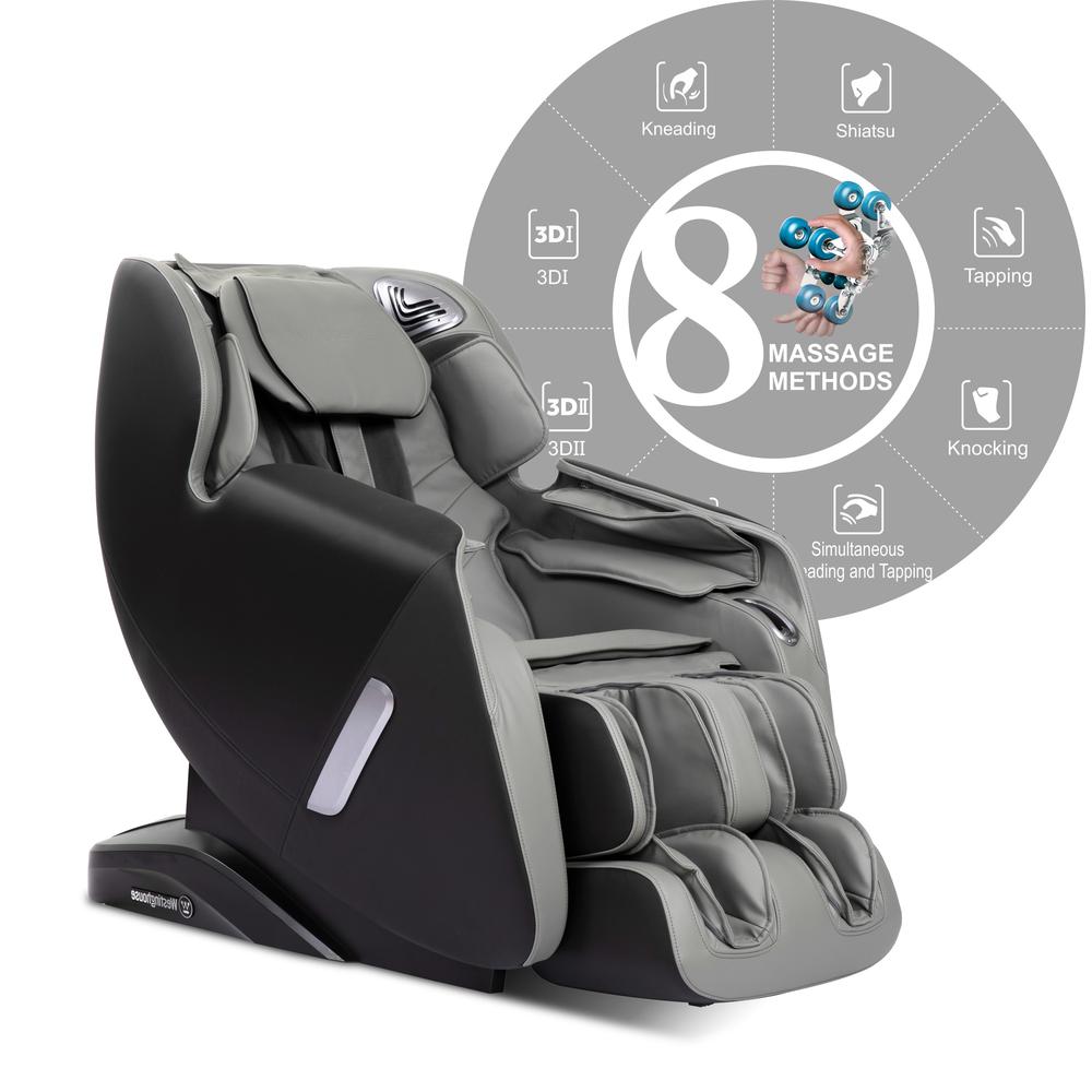 Massage Chair WES41-800-3D-Charcoal. Picture 6