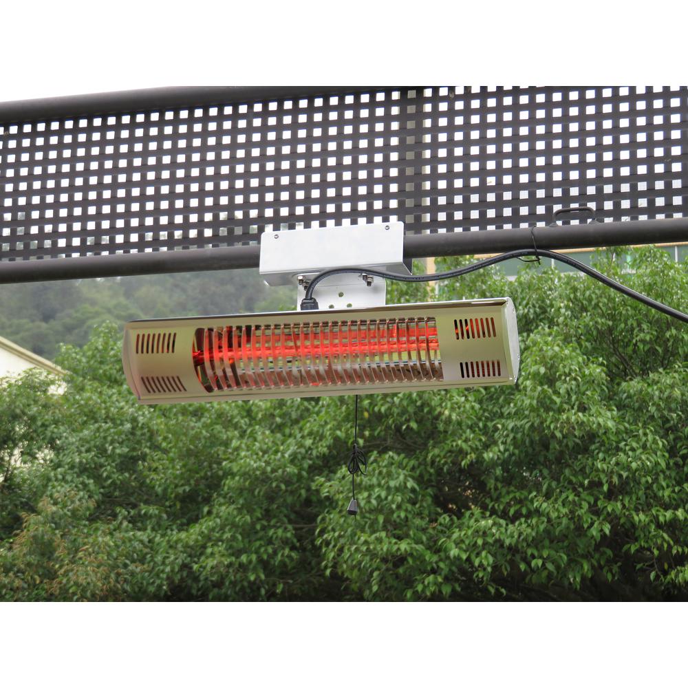 Infrared Electric Outdoor Heater - Wall Mounted. Picture 2