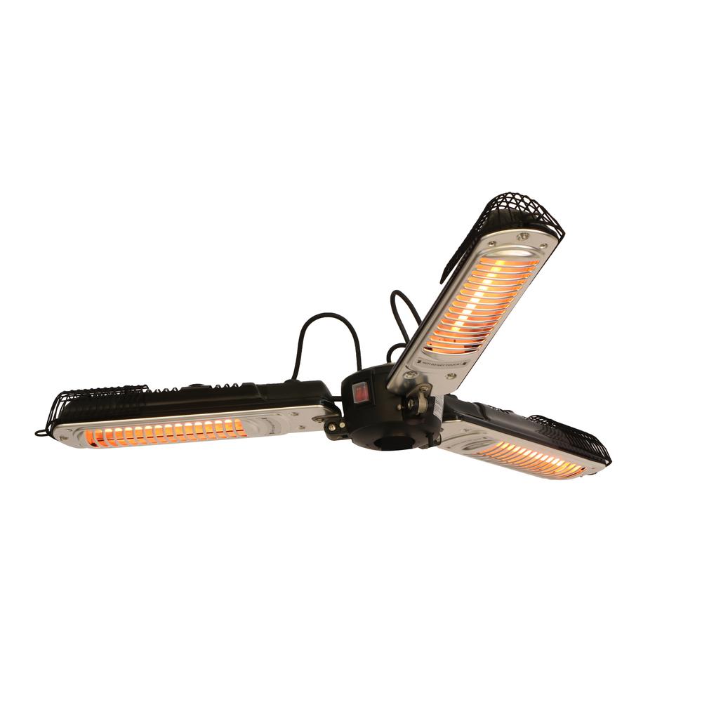 Infrared Electric Outdoor Heater - Umbrella Mounted. Picture 1
