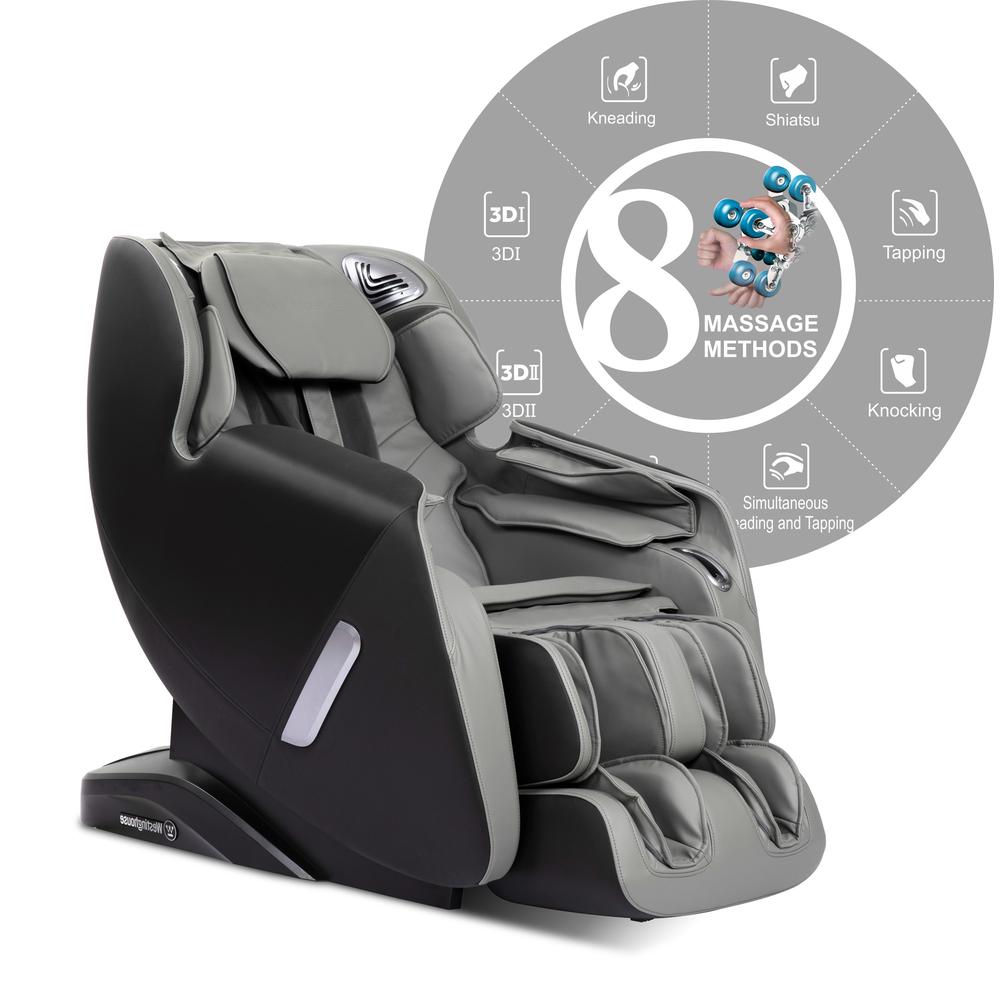 Massage Chair WES41-800-3D-Charcoal. Picture 4