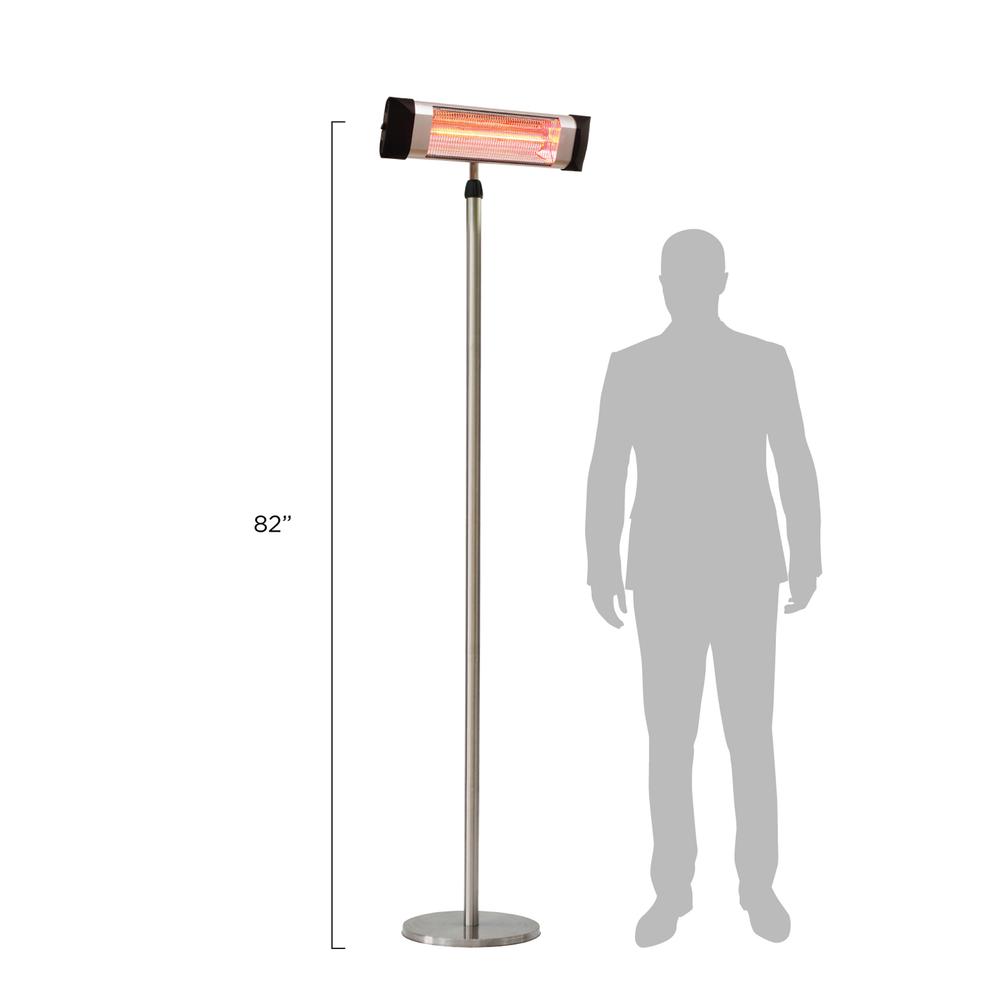 Infrared Electric Outdoor Heater - Pole Mounted. Picture 2