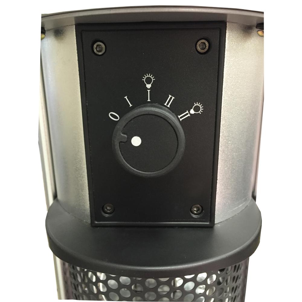 Infrared Electric Outdoor Heater - Bistro Table With LED. Picture 2
