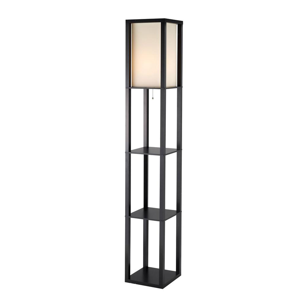Titan Tall Shelf Floor Lamp. Picture 1